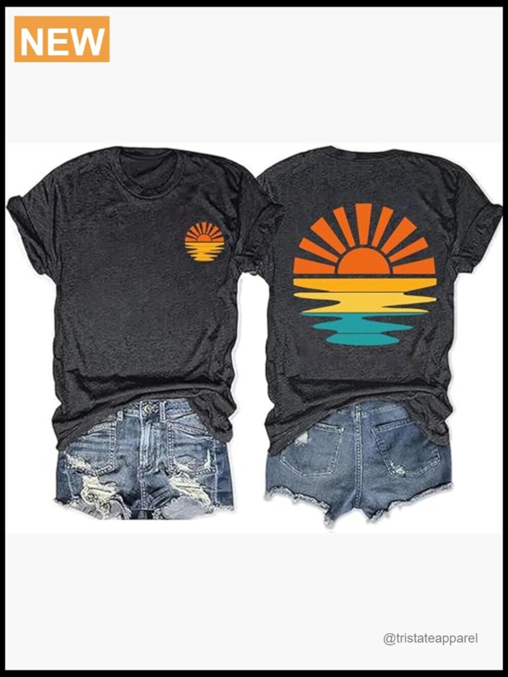 Women's Tropical Vacation Graphic Tee T-Shirt Summer Beach